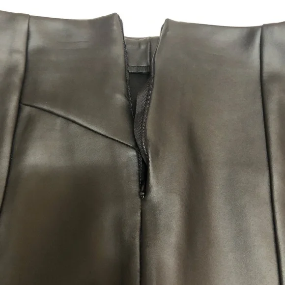 faux leather pencil skirt - Picture 7 of 8